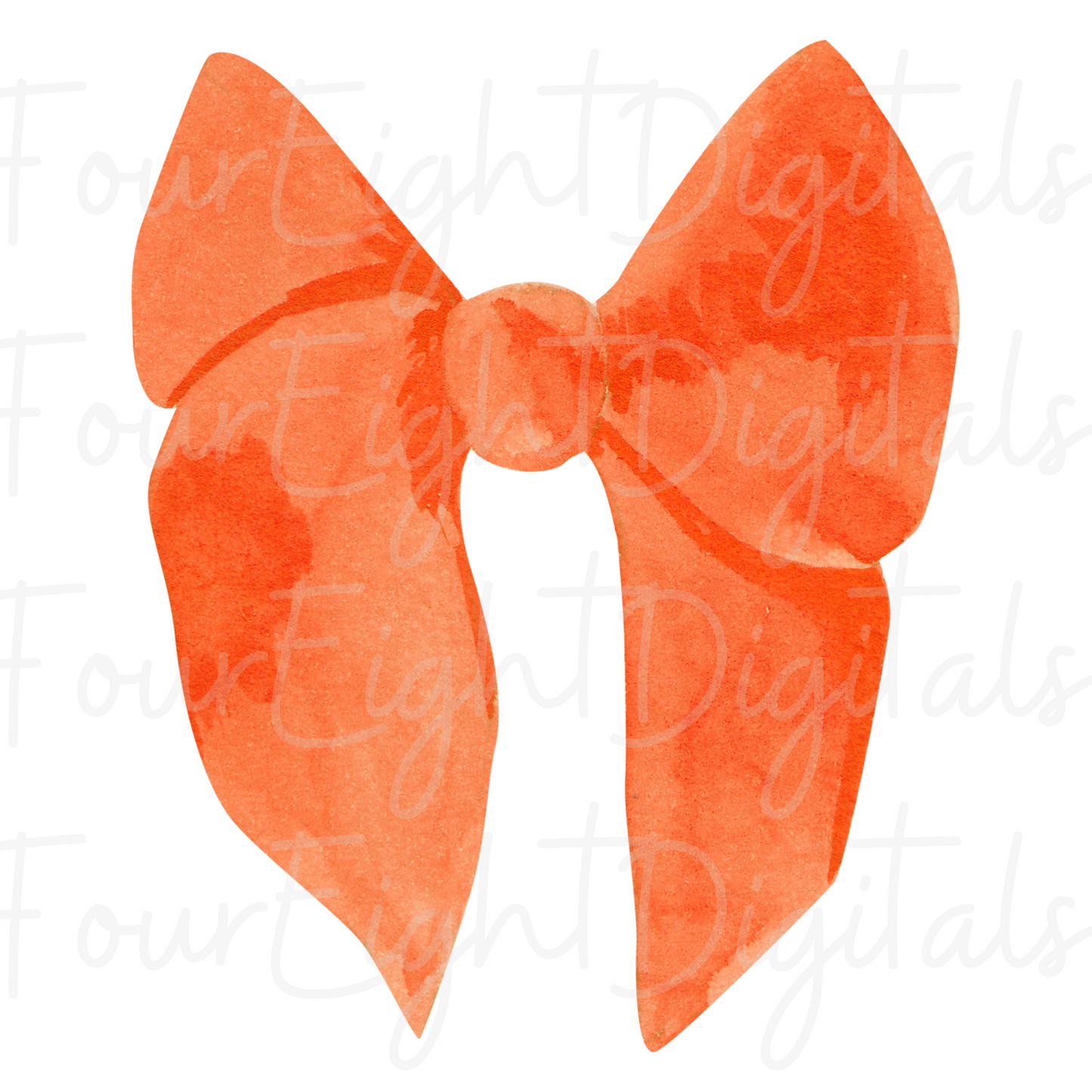 ORANGE BOW PLAIN