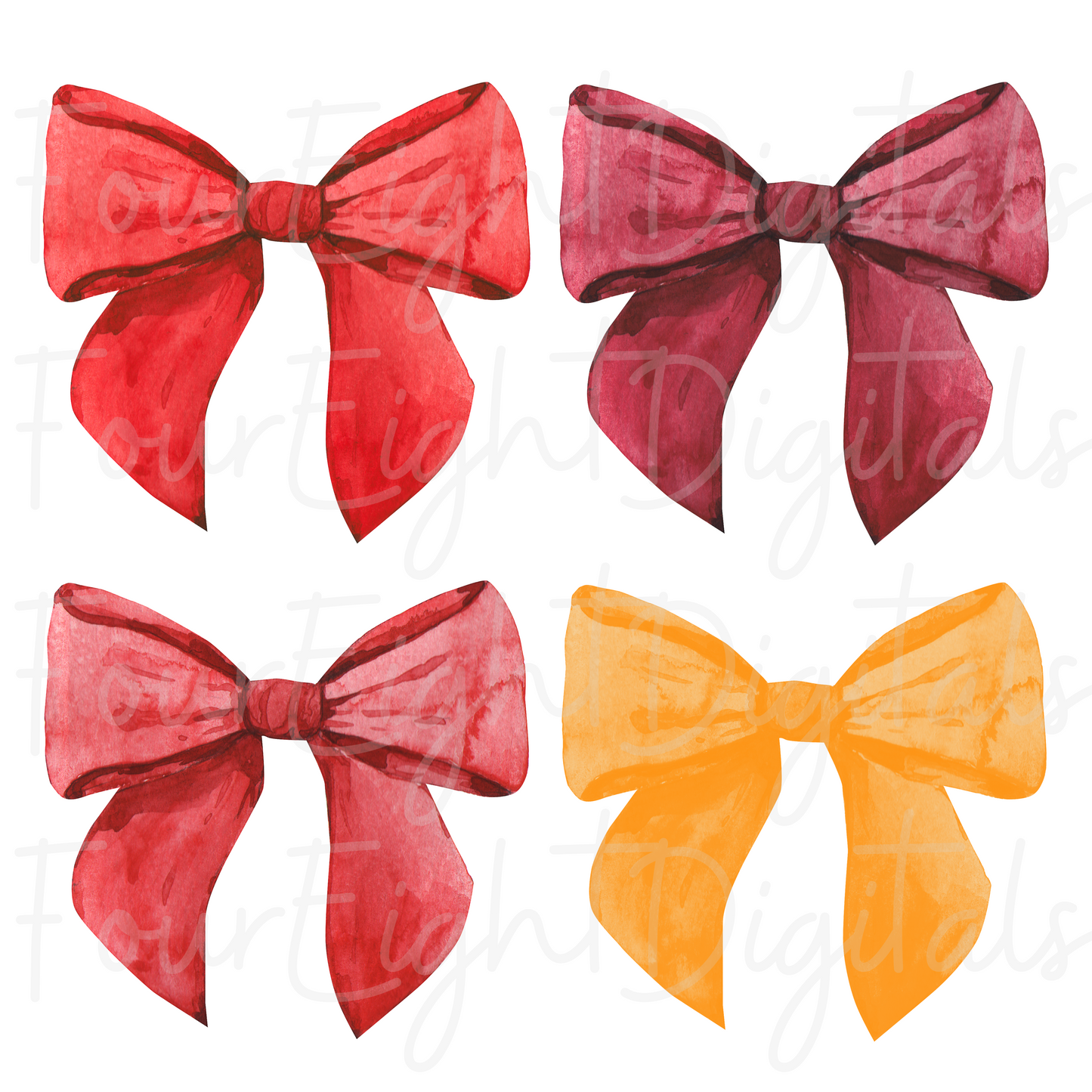 COQUETTE BOWS RED COLLECTION