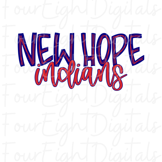 NEW HOPE INDIANS 2