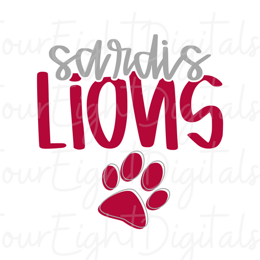 SARDIS LIONS WITH PAW