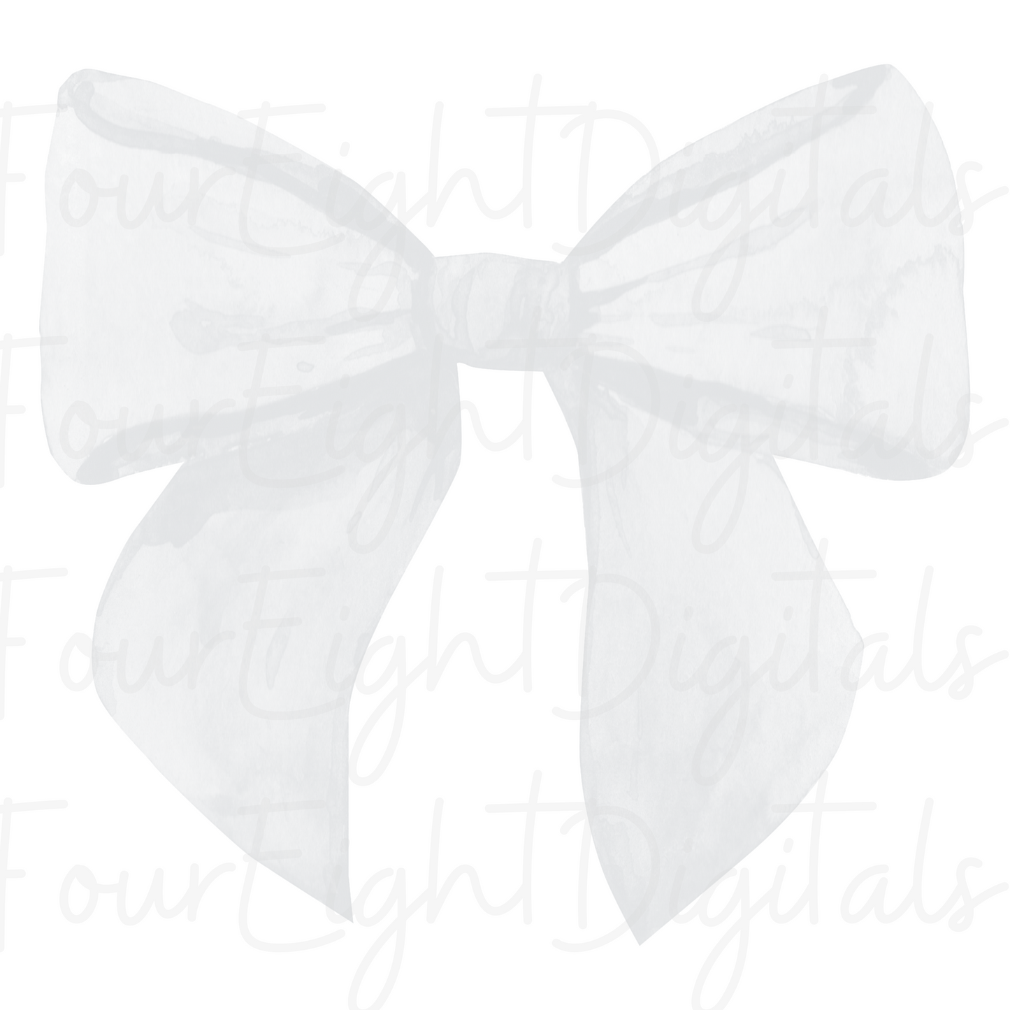 WHITE BOW